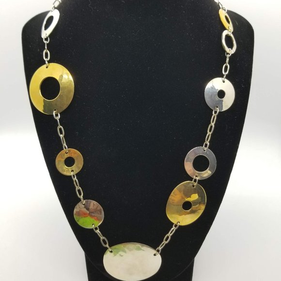 RLM Studio Sterling & Brass Signature Necklace - Picture 6 of 6